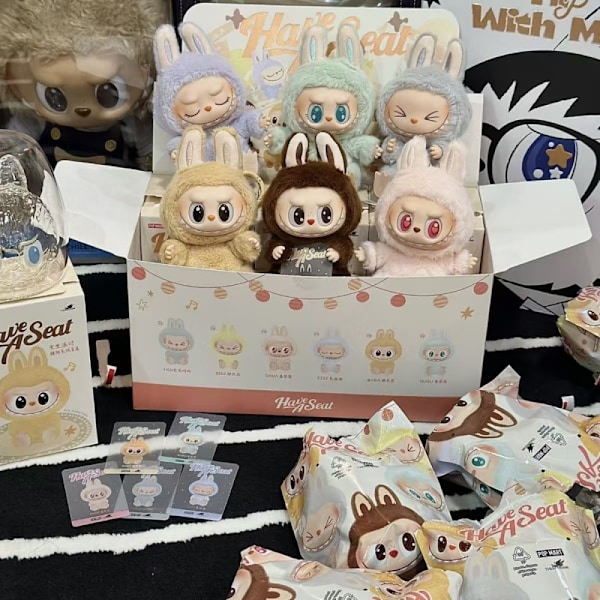 Bubble Sit Pull Party Vinyl Bubble Blind Box Macaron Anden Generation Macaron 17 The second generation of Meizizi