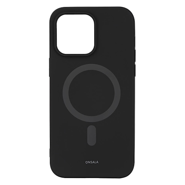 ONSALA Mobilcover Silikone MagSeries Sort - iPhone 14 Pro Max