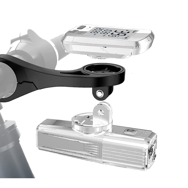 Extern monteringssats för Garmin Edge GPS-cykeldator/Actionkamera/Cykellampa - Perfekt{EE}