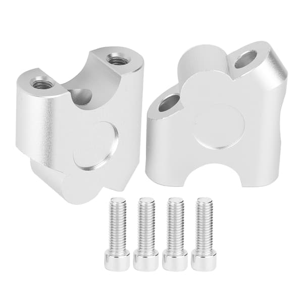 【BEMS】22 mm Universal Motorsykkel Håndtak Riser Styre Klemme Bakover Flytt Monteringsadapter (Plating)