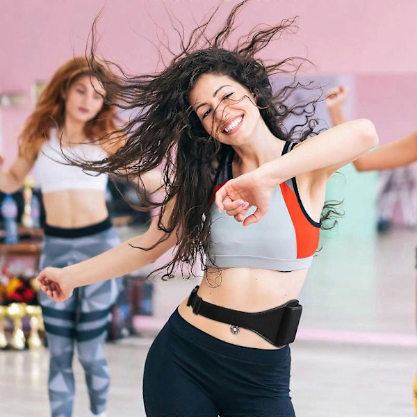 Mikrofon Aerobics Väska Trådlös Mini Träningsficka Justerbar Bärande Förlängare Portabelt Bälte Polyester Fröken Instruktör Mikrofonbälte