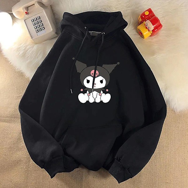 Sanrio Anime Cinnamoroll Kuromi My Melody Plysjgensere Klær Gutt Jente Babygensere Pullover Topper Gave 135-145CM 135-145CM QWE-5VFGG