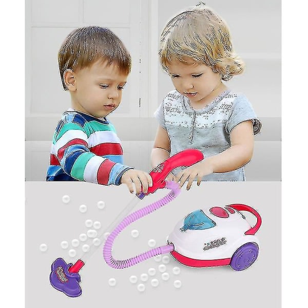 Lad som om du leger legetøjsstøvsuger til børn Rengøring Husholdning Rengøringssæt Mini Clean Up C