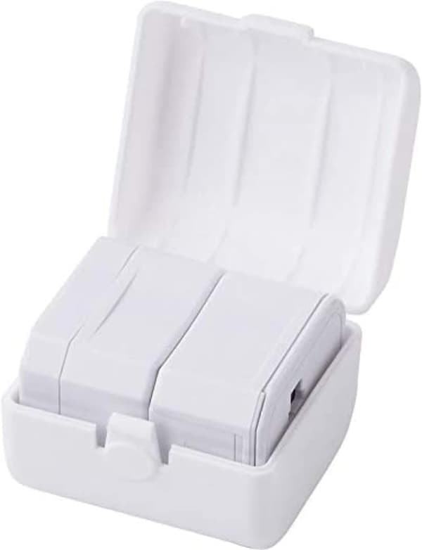 Reiseadapter - EU for alle stikkontakter - Universal Internasjonal Strømadapter - 3-i-1 Plugger - 220V (Hvit)