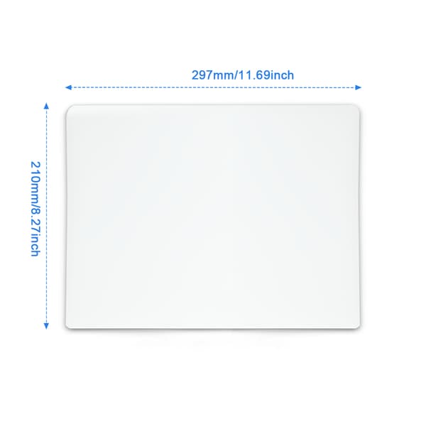 Magnetic whiteboard for refrigerator White A4 White White A4