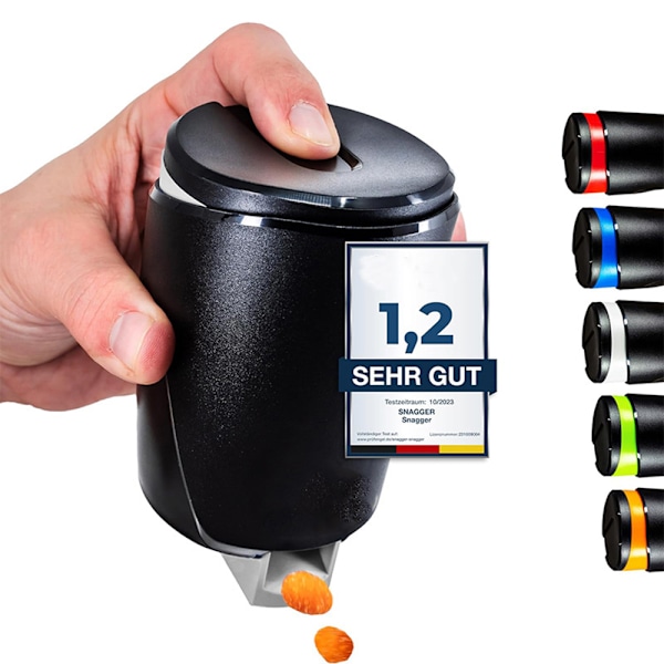 Automatisk Snacksdispenser Håll Dina Fingrar Rena Snacksdispenser för Torkad Frukt Red