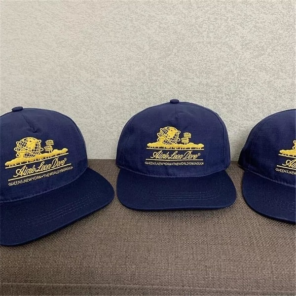 Aim Leon Dore Unisex Justerbar Baseballkeps{EE} Navy