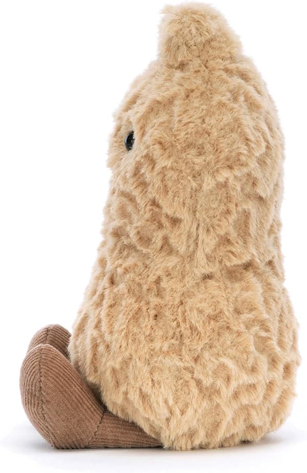 Amuseables - Jordnöt Mjukdjur, 15 cm, Gosedjursmat, Rolig Presentidé