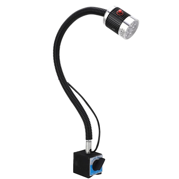 Svanhals Arbejdslampe, Høj Lysstyrke Belysning Magnetisk Base Øjenbeskyttelse LED Maskinlampe Slagfasthed AC220V Fleksibel til Bil