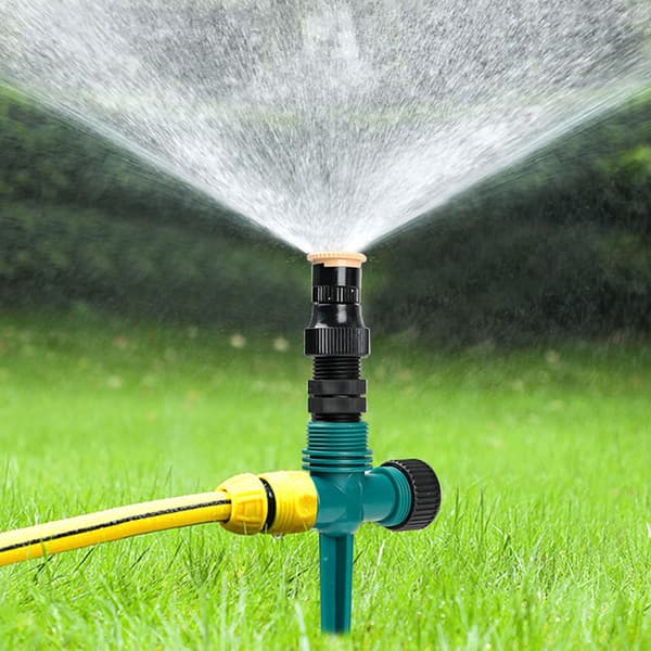 360 Graders Automatisk Trädgårdssprinkler 4-Pack Justerbart Bevattningssystem Gräsmattevattning Munstycke För Grönt Gräs