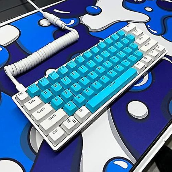 Kraken Keyboards Xxl Gaming Musematte - Profesjonell Håndlaget Musematte - Gaming Skrivebord Matte - 36\" X 16\" Utvidet Musematte (Is)