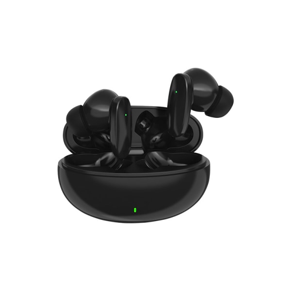 Sport trådlös stereo in-ear bluetooth headset med superlång batteritid svart