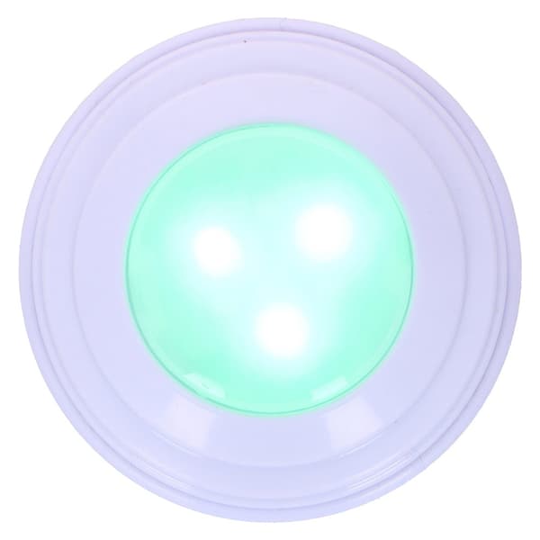 Grundig Battery Powered LED RGB Spotlights with Remote Control - 4-Pack