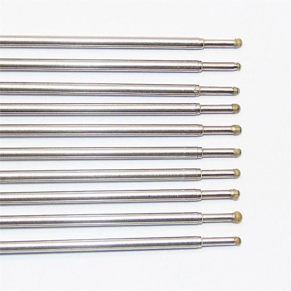 10 stk. Krydsformede Kuglepen Refiller Blæk Medium & Sort Wf Shytmv{EE} Blue