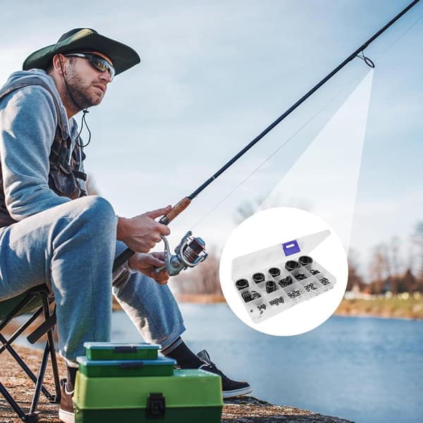 Ceramic Guide Replacement - Fishing Rod Guide Replacement - 11 Sizes Rod Ceramic Guide Rings, Fishing Rod Guide Replacement