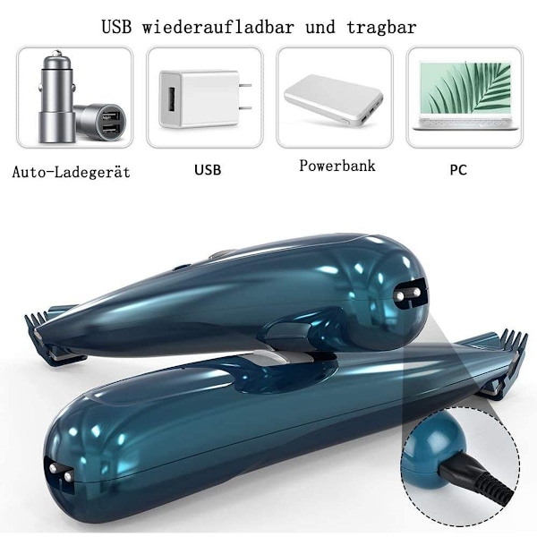 Påtass-trimmer för hundar, tyst hundklippare, tassklippare, hårklippare KLB{EE}