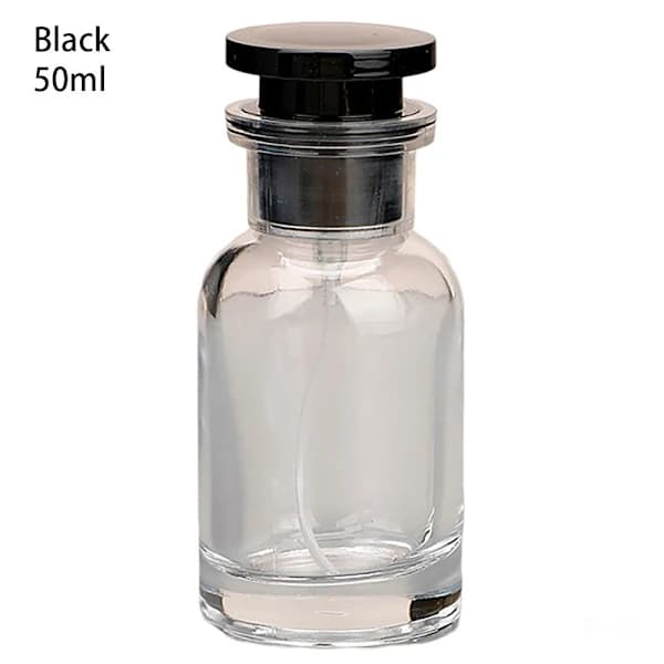 1 stk. sprayflaske til genopfyldning af parfume, sort, 50 ml