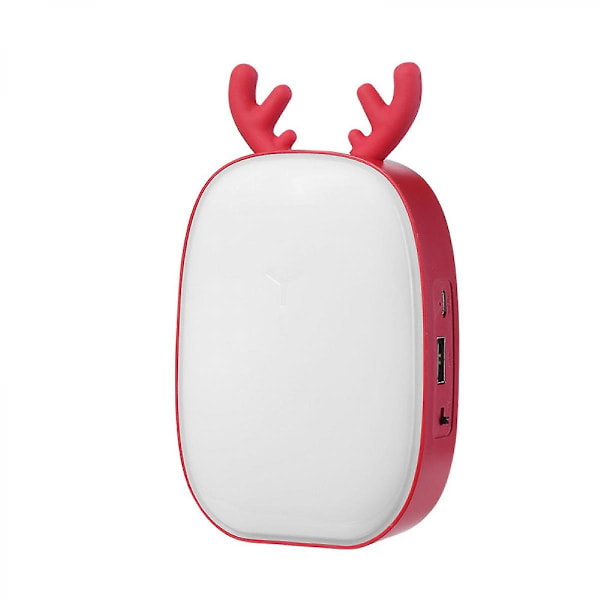 Skrivebordslampe LED Tegneserie USB Natlampe, Øjenvenlig Bordlampe