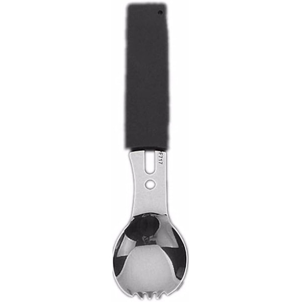 Camping Kitchenware, Multifunctional Travel Kit Bottle Opener Kit Spork Whistle Utensils Fork Outdoor Spoon Fork Outdoor Tools