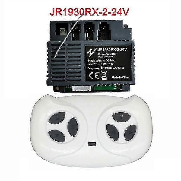 JR1930RX 24V-mottaker for barns elbil, 24V høyeffektskontroller for barns fjernstyrte bil JR1602FCC