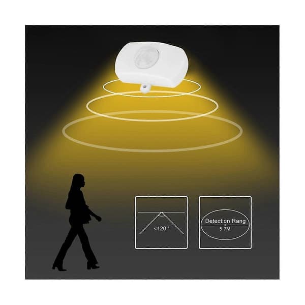 5 stk. DC 5V/12V/24V USB PIR Infrarød Bevægelsessensor Switch til LED-lysstrimmel Intelligent B