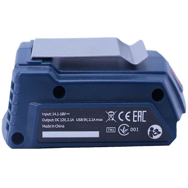 USB-adapter för Bosch Gaa18-24 med indikatorlampa för 14.4-18v Cisea