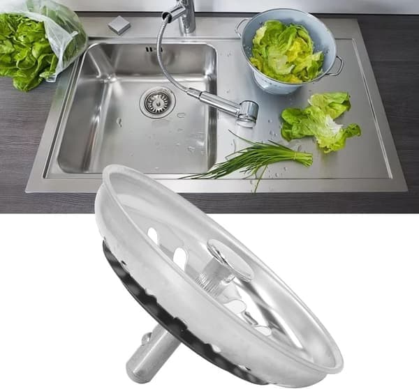 Plug for IKEA Kitchen Atlant / Domsjö / Strainer for Sink - Basket Valve