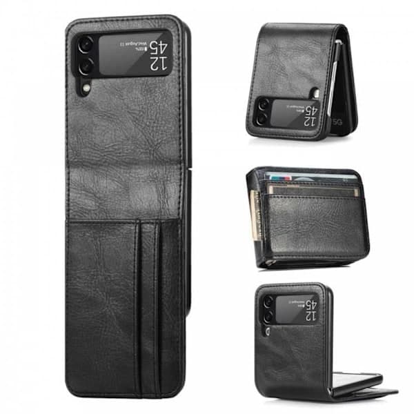 Wallet Case, Samsung Z Flip 3, Svart