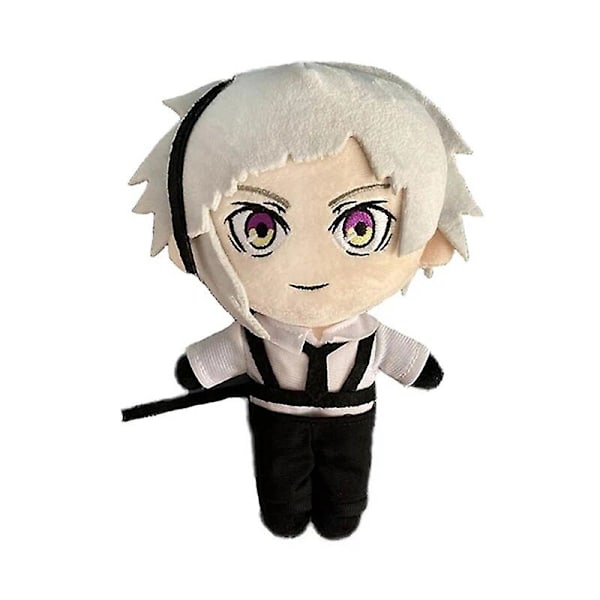 Anime Bungou Stray Dogs Plushie Dazai Osamu Plushie Chuuya Nakahara Täytetyt Nukke Pehmeä Hahmo Lapsille Syntymäpäivä Joululahja Atsushi Nakajima