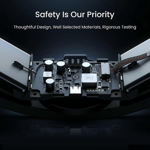 KIWI DESIGN H4 Boost QS03B For Meta Quest 3 3S Hodebånd Forlenget Batterilevetid Selvadapterende