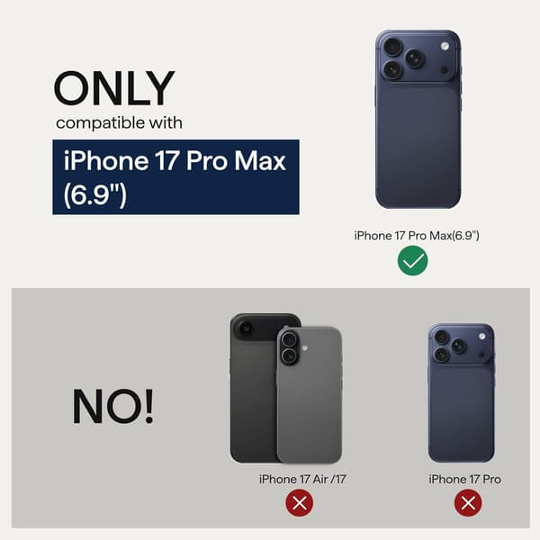 for iPhone 17 Pro Max Case 6.9\" with Camera Control Button, MagSafe Compatible, Ultra-Thin Case with No-Case Feel, 1500D Aramid Fiber W