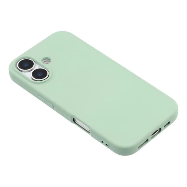 Compatible with iPhone 17 Case Arc Edge 2.0mm TPU Protective Phone Case Green Green Green