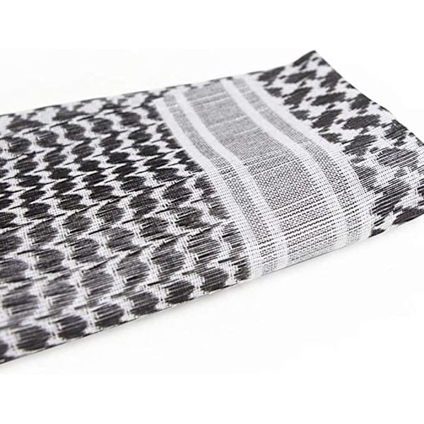 Militär Shemagh Taktisk Öken Keffiyeh Halsduk med Fransar