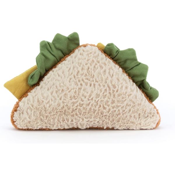 Jellycat Amuseables Sandwich Plyschleksak, 25 cm | Matplush | Rolig Present Idé