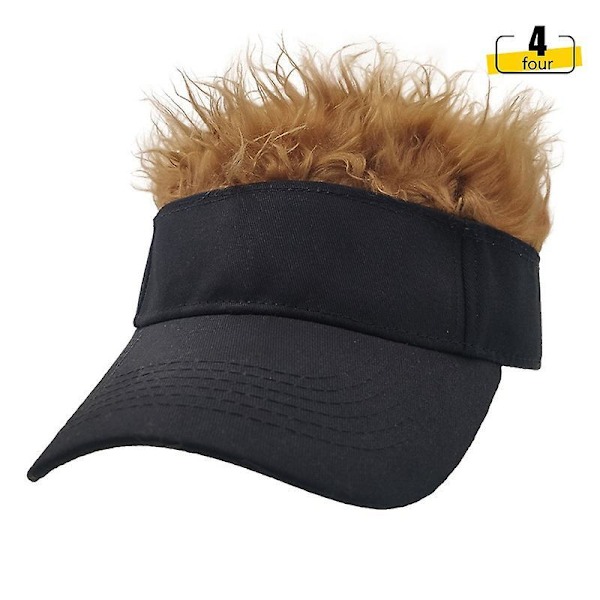 16 Stilarter Paryk Kasket Hip Hop Justerbare Kasketter Cosplay Hat Træk-Over Hat Casual Golf Kasketter Udendørs Paryk Baseball Kasket Street Trend Sjove Gaver 9