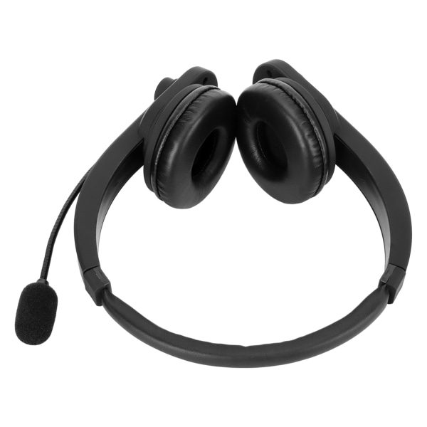 Langaton kuulokemikrofoni Bluetooth 5.2, melunvaimennus, mukava puhelinmikrofoni, pyörivällä mikrofonilla, toimistoon, musta
