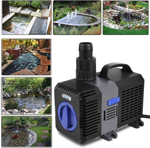 Super Eco Pond Pump, Filter Pump, Low Consumption, Koi Pond Pump, Stream Pump 3000L/H