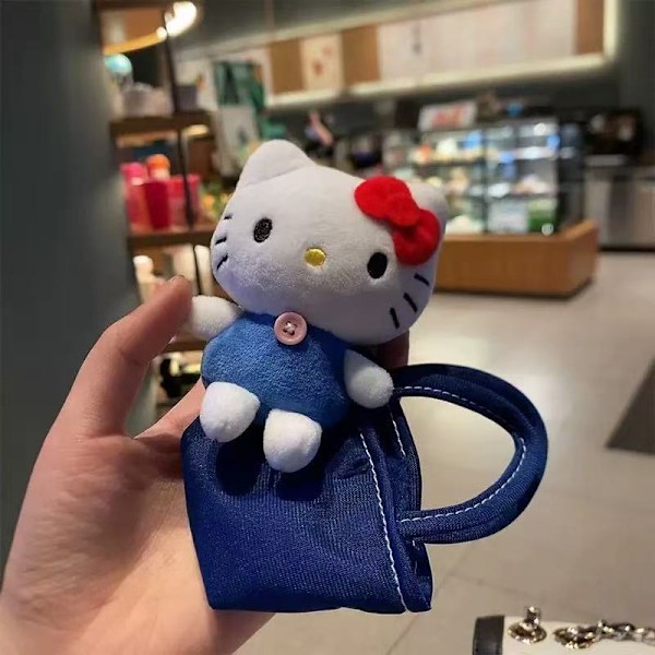 Japansk söt cardcaptor sanrio kuromiya kanel hund plysch docka hänge docka dekoration Corn KT