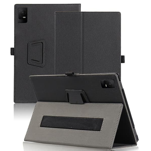 Case for TCL Tab 10 Gen 2 Tablet, Stand, Skin-Friendly PU Leather, Full Protective Case - Black