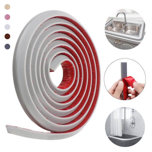 Vesiesto Suihkueste HARMAA 50CM Harmaa Grey 50cm