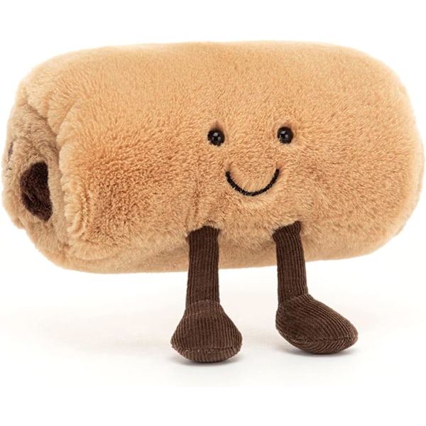 Jellycat Amuseables Pain Au Chocolat Kosedyr, 6 tommer | Konditorivarer Plysj | Morsom Gaveidé