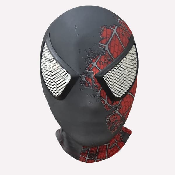 Morsom superheltmaske i spandex for cosplay og direktesending, tilbehør til rollespillfester A Kids