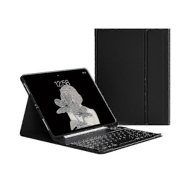 Tastaturdeksel for iPad 9.7 tommer 2017 2018 5. 6. generasjon Black