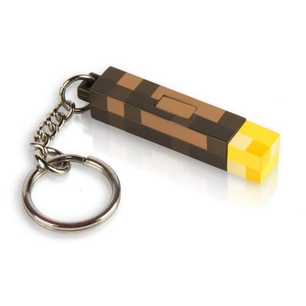 Minecraft Fakkel Nøglering