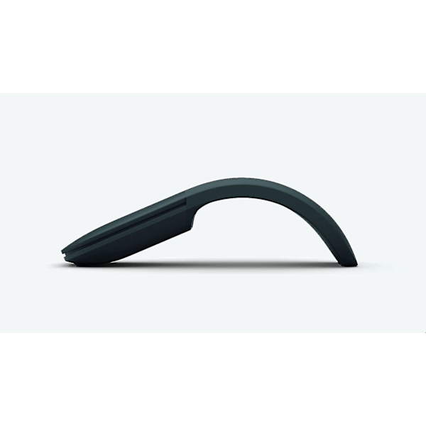 Microsoft Arc Mouse - Bluetooth-mus för PC, bärbara datorer, kompatibel med Windows, Mac, Chrome OS (tunn, lätt, portabel, taktil) - White_v (YJD)