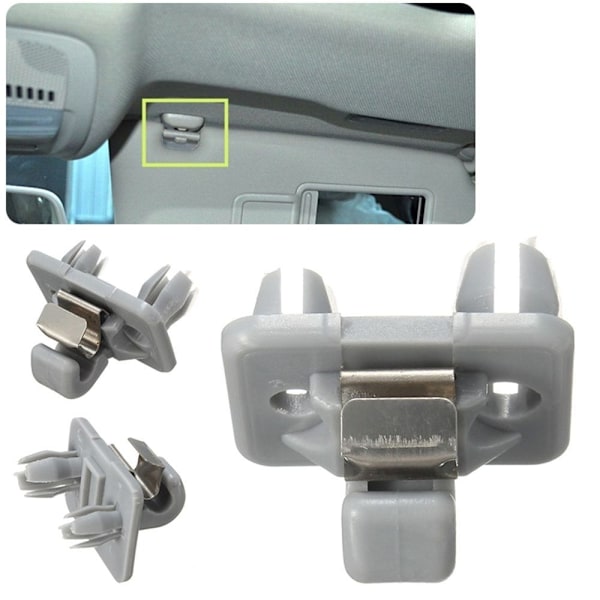 1 stk Solskjerm Krok Brakett for Audi A1 A3 A4 A5 Q3 Q5 Q7