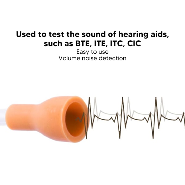 Lyssningsstetoskop Volym Brusreducering Binaural Metall Audifoner Stetoskop Lättviktigt Hörapparattillbehör Ljusblå