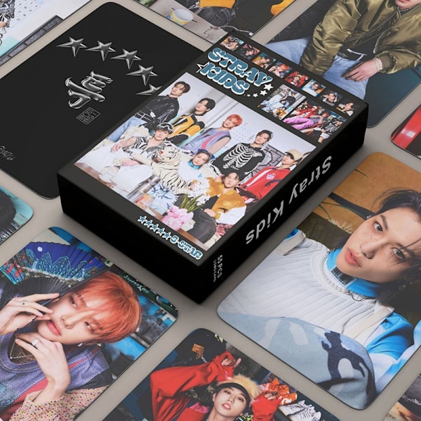 Kpop Idol Stray Kids Uusi Albumi Lomo Kortti Valokuvakortti Straykids - Täydellinen Multicolor