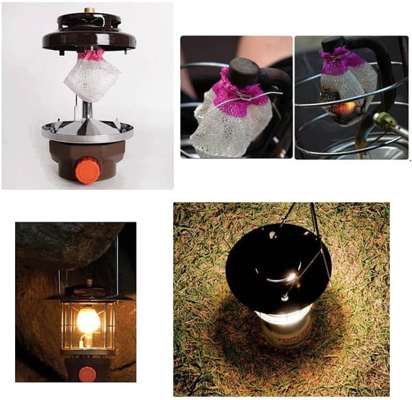 20 camping gaslamp set, kerosene lamp set, universal