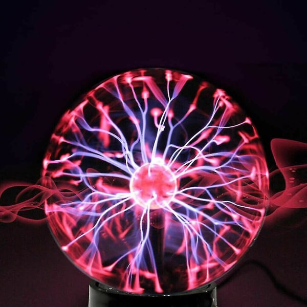 Sähköinen taikastattinen plasmapallo - Lava Globe Yövalolamppu kosketusherkällä ohjauksella